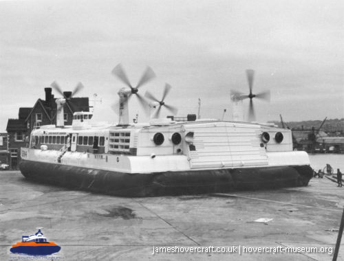 SRN4 prototype GH-2007 -  (credit: The <a href='http://www.hovercraft-museum.org/' target='_blank'>Hovercraft Museum Trust</a>).